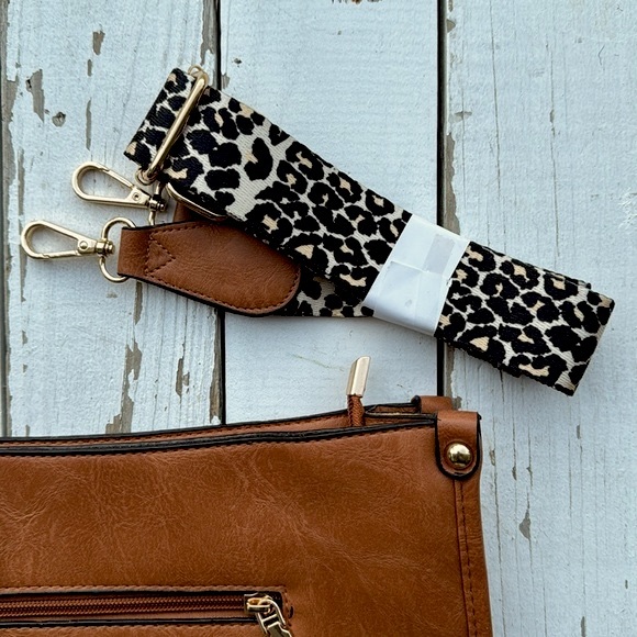 Leather Purse with Detachable Guitar Strap NWOT - Picture 2 of 8